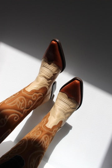 Favorite Vintage Wingtip Cowboy Boots