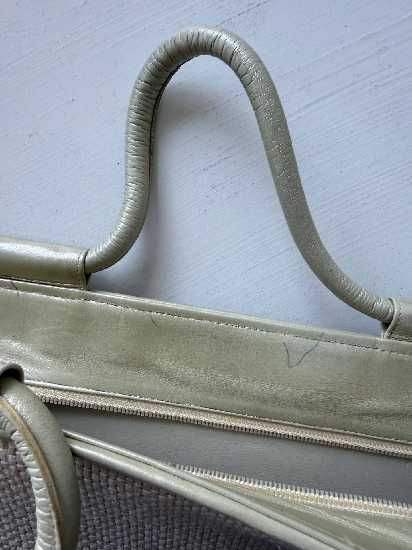 Vintage Stuart Weitzman Woven Sculptural Handle Purse