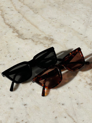 Beyond Stranger Studio The Montana Sunglasses / Available in Black and Classic Tort