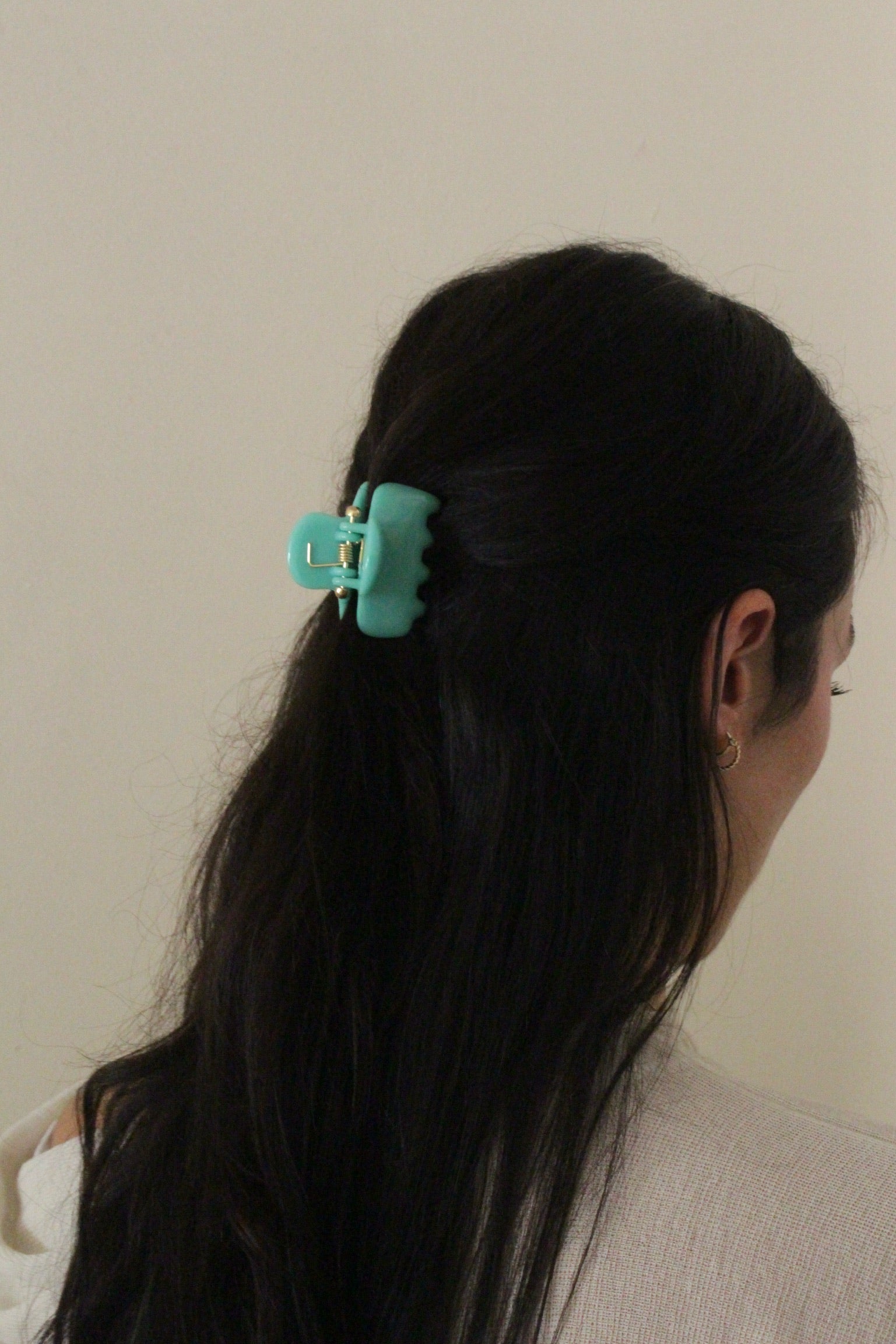 新品UNDO ヘアクリップ No.2 Sage Undo Hairware】No. 2 Claw ヘア
