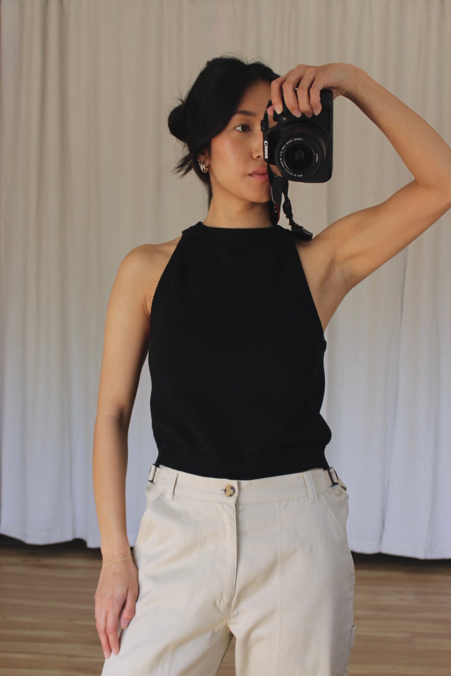 Georgina Pima Cotton Halter