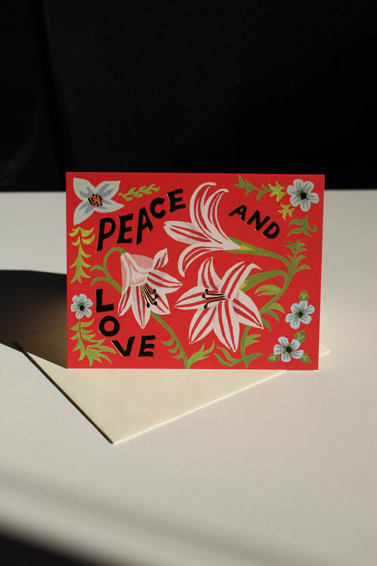 Peace & Love Card