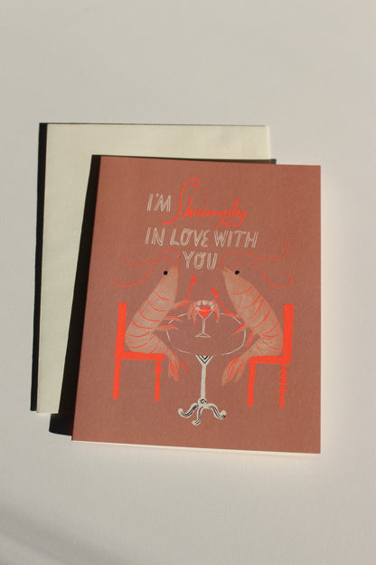 Shrimply Love Card