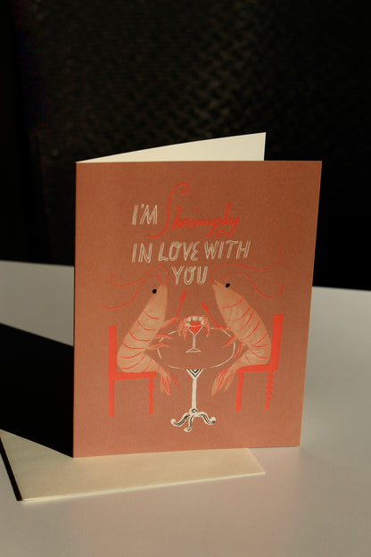 Shrimply Love Card