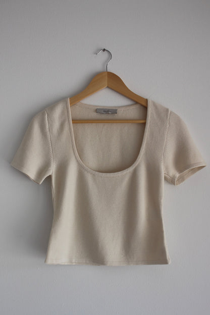 Lu Cotton Seed Stitch Top