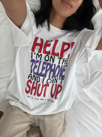 Vintage "Help!" Comic T-Shirt