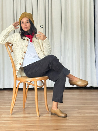 Amazing Vintage Fisherman Wool Cardigan