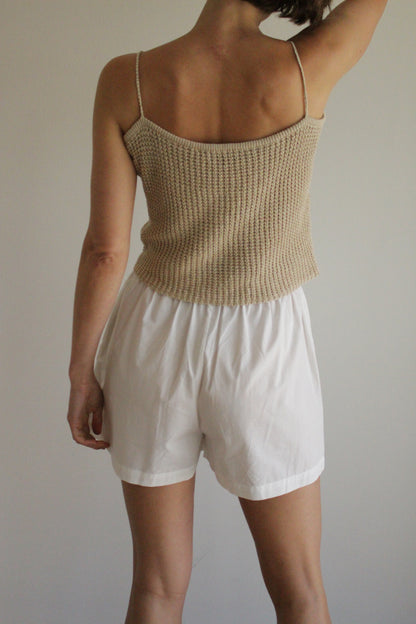 Vintage Ralph Lauren Sport Netted Linen Tank