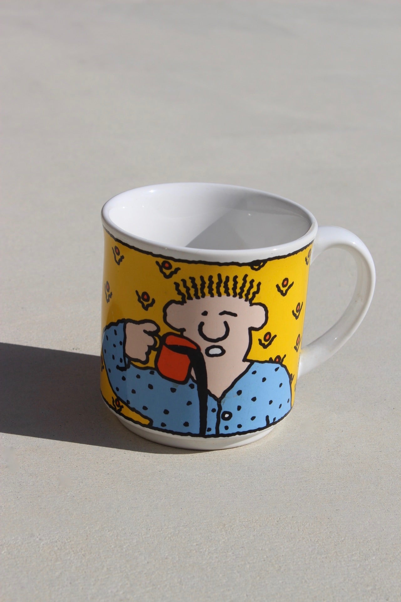 Vintage "A Brewed Awakening" Coffee Mug