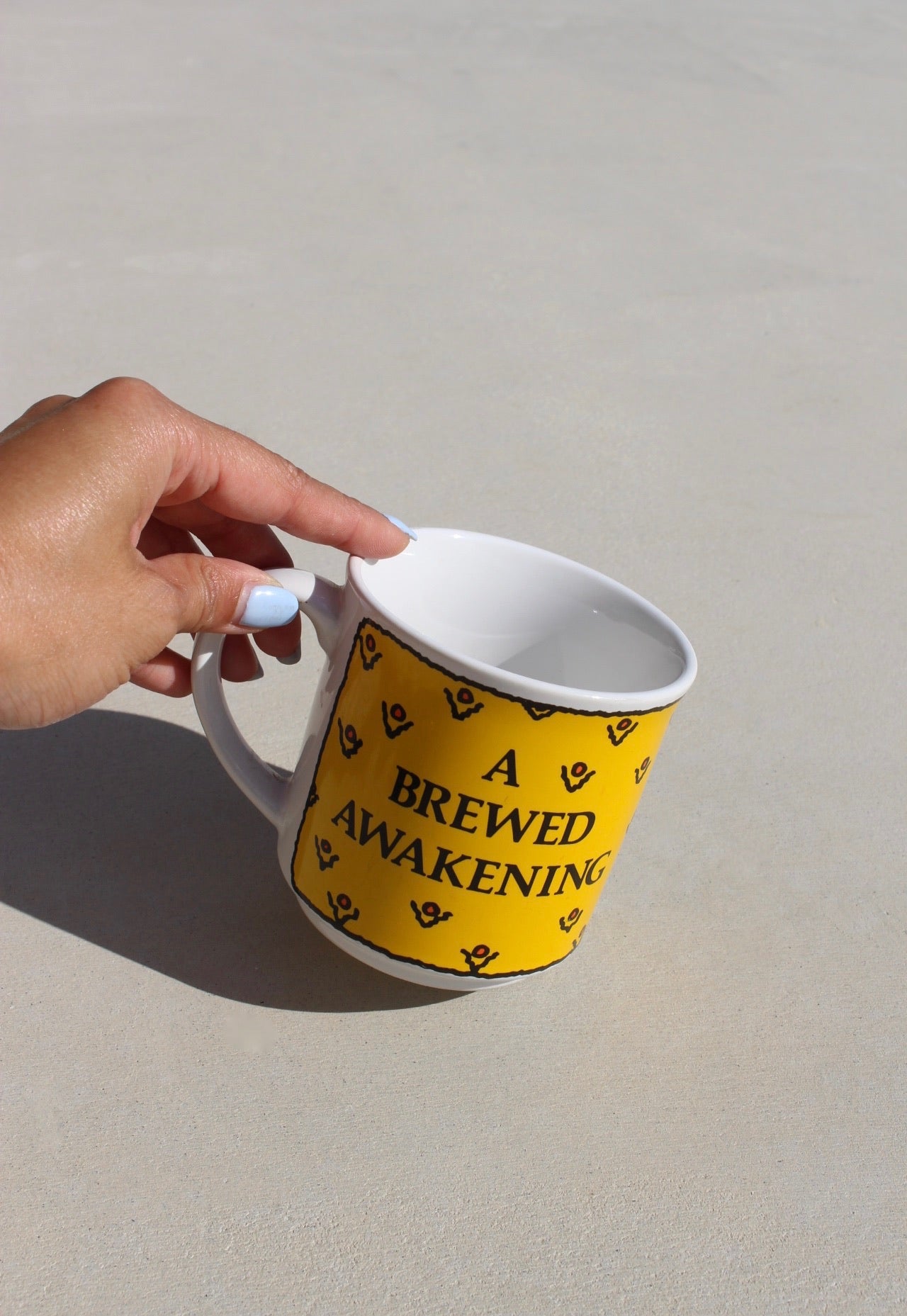 Vintage "A Brewed Awakening" Coffee Mug