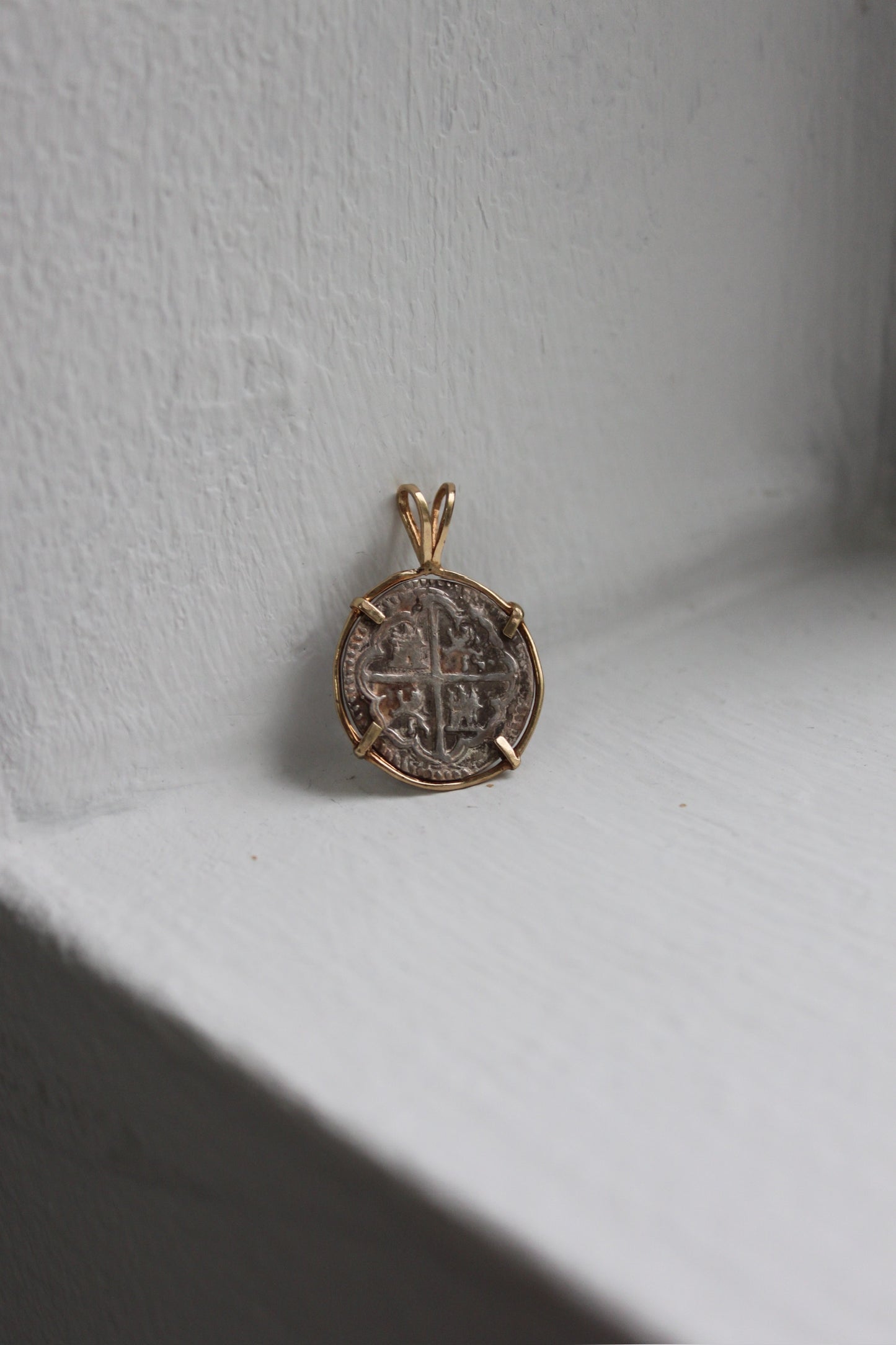 Incredible Vintage 14K Antique Coin Pendant