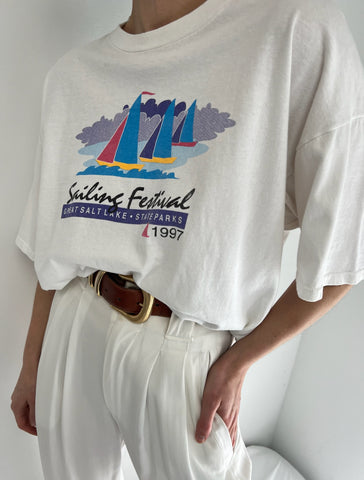 Vintage 1997 Sailing Festival Graphic T-Shirt