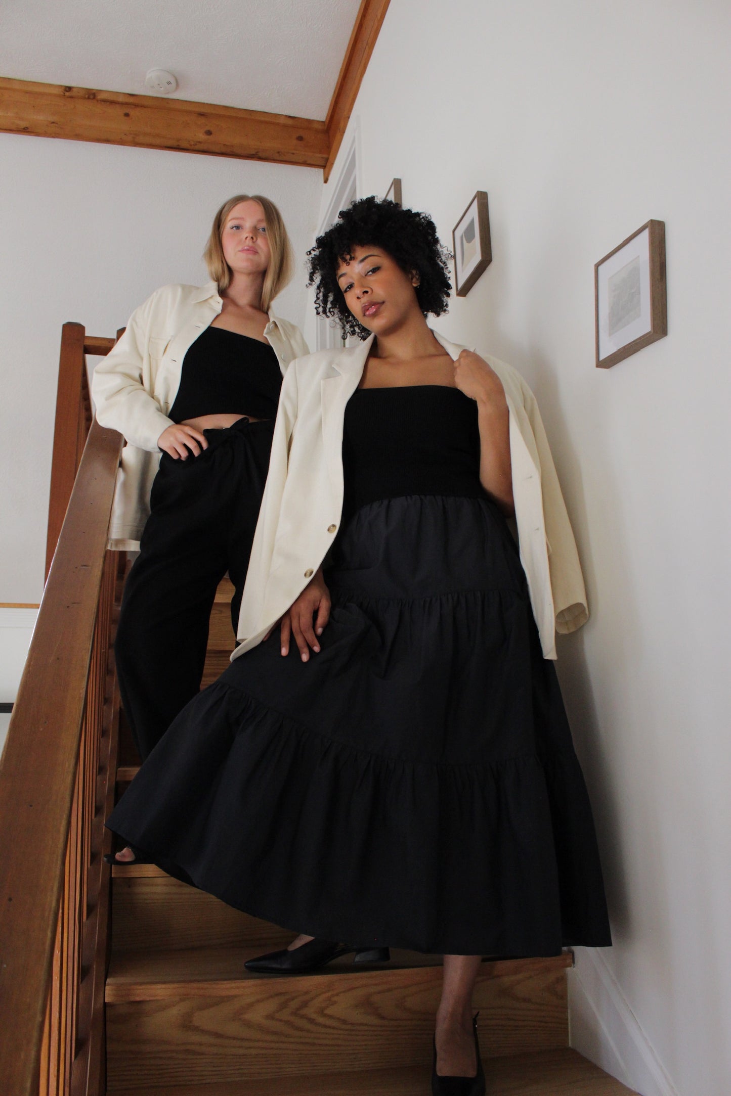 Skyler Woven Silk Blazer