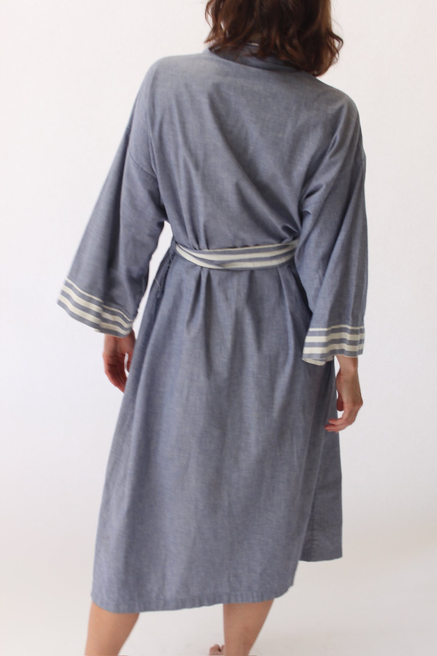 Vintage Christian Dior Striped House Robe