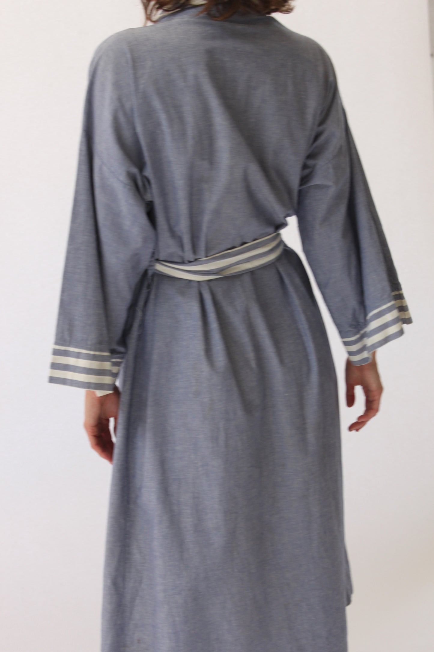 Vintage Christian Dior Striped House Robe