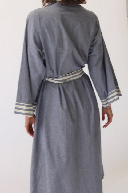 Vintage Christian Dior Striped House Robe