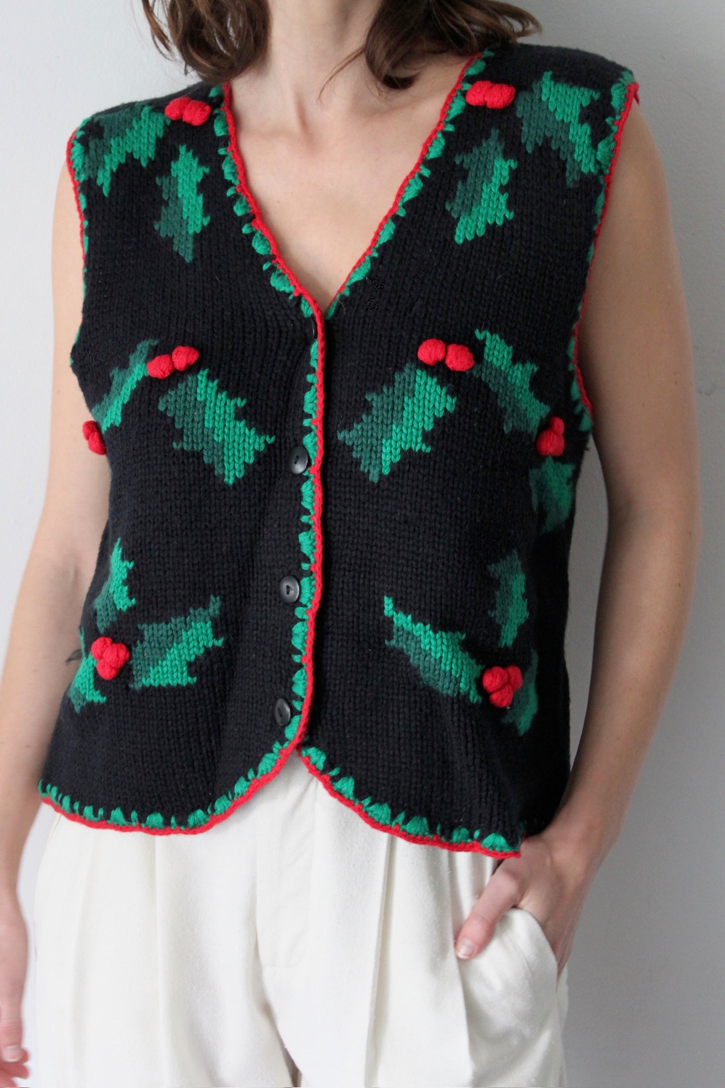 Sweet Vintage Holly Knit Vest