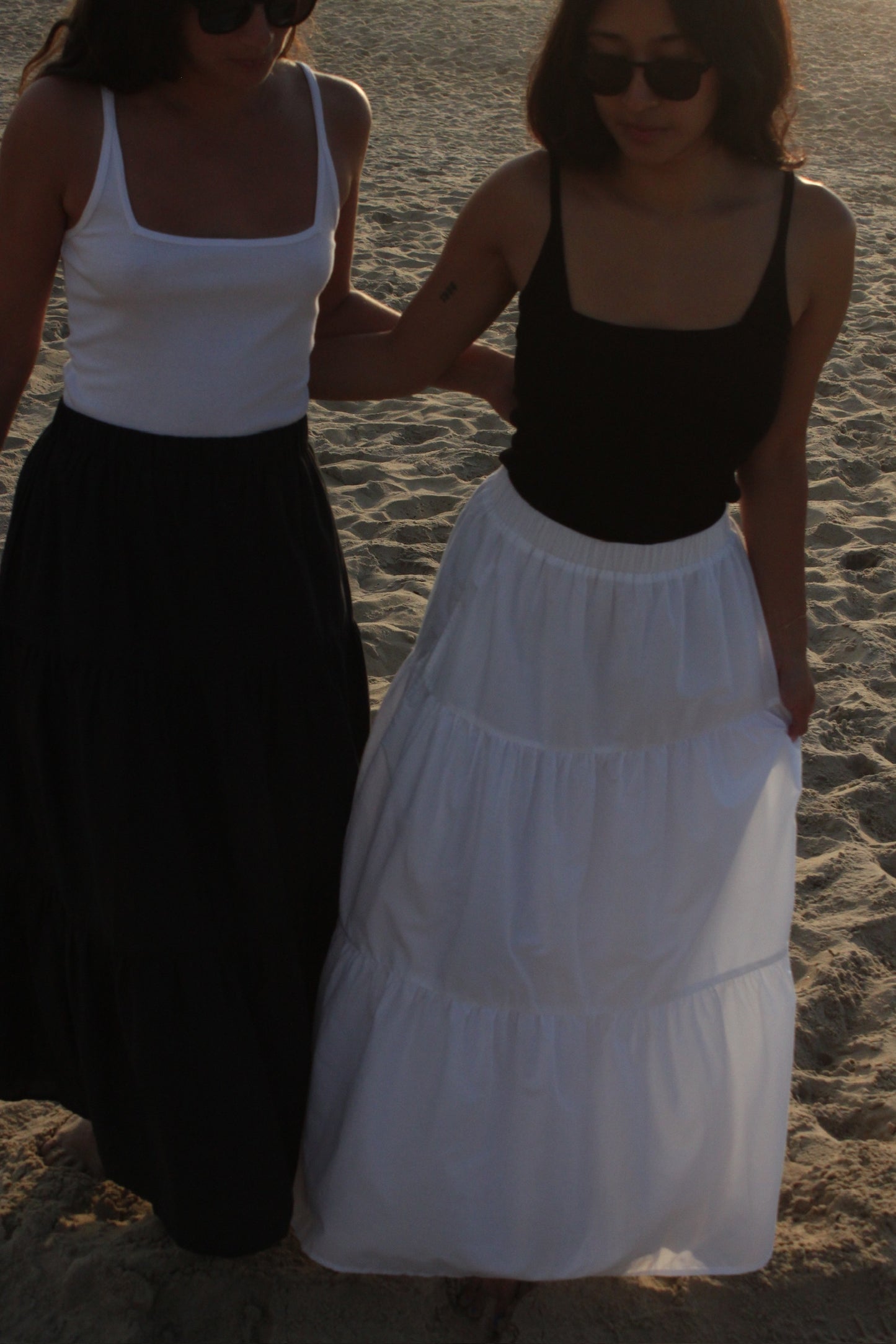 MiMi Silk Cotton Voile Skirt