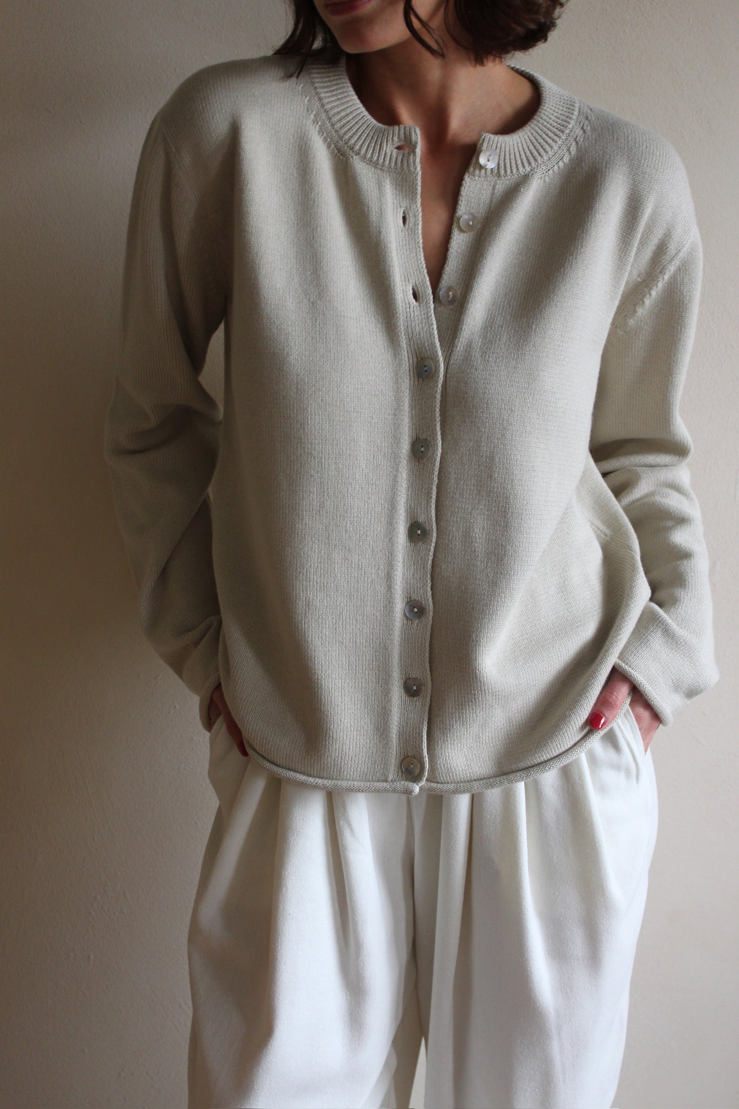 Demi Pima Cotton Cardigan