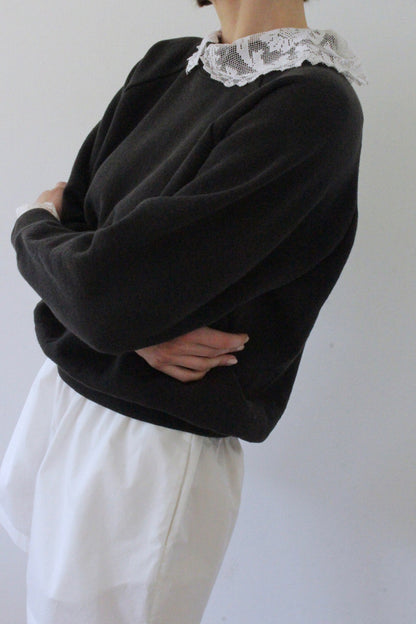 Reworked Vintage Collared Crewneck