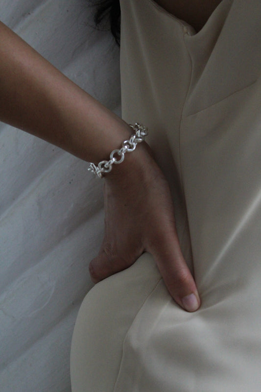Lynette Sterling Silver Bracelet