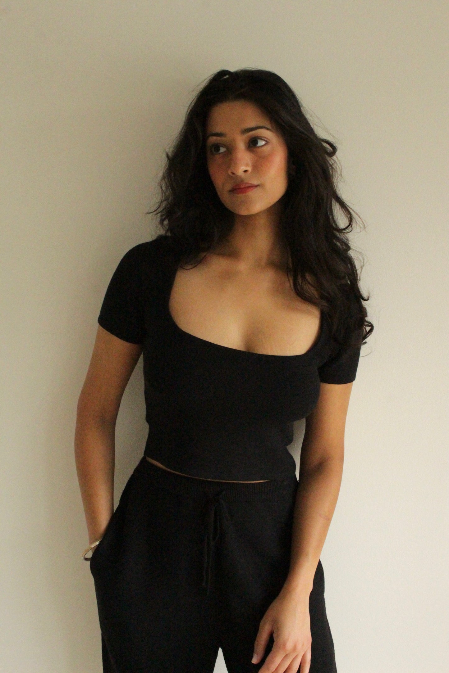 Lu Cotton Seed Stitch Top