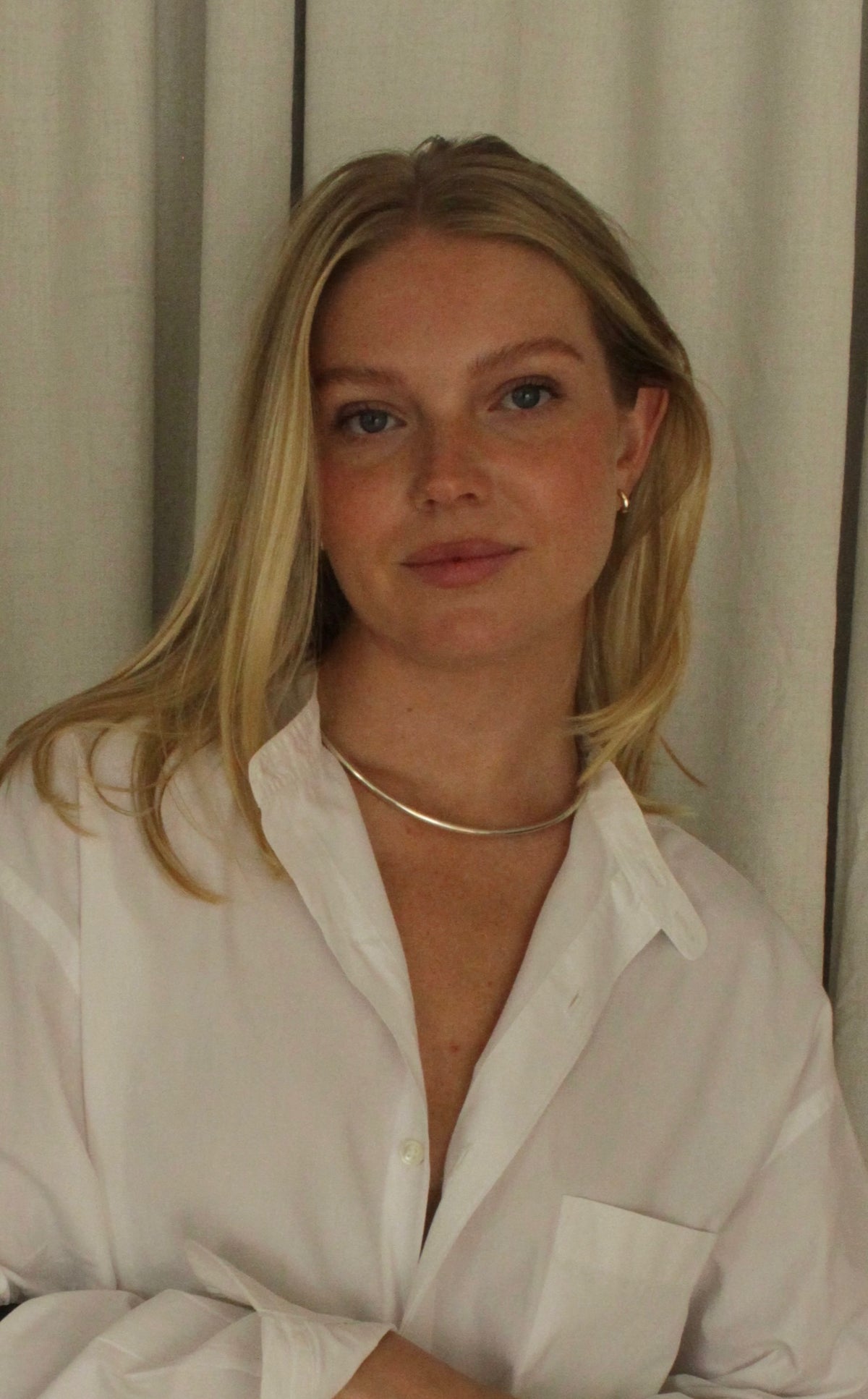 Vintage Crisp White DKNY Cotton Shirt