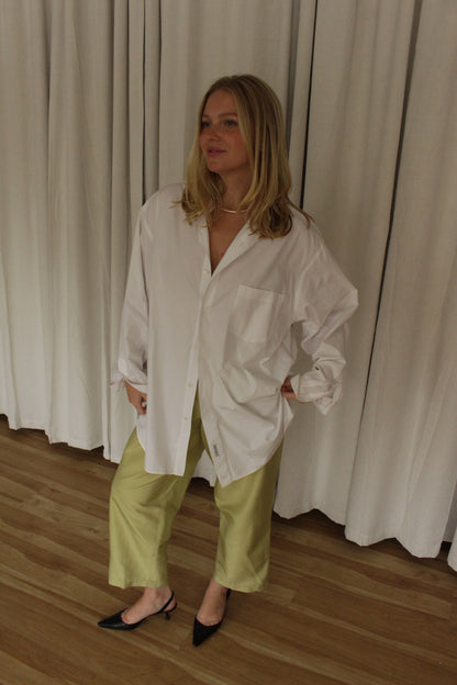 Vintage Crisp White DKNY Cotton Shirt
