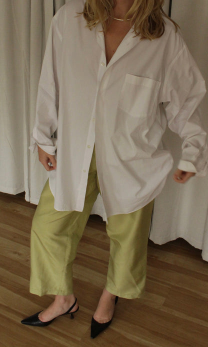 Vintage Crisp White DKNY Cotton Shirt