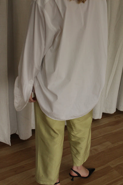 Vintage Crisp White DKNY Cotton Shirt
