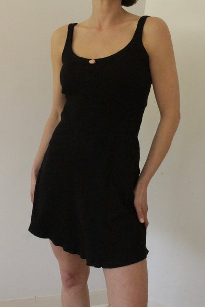 Fun 90s Onyx Tank Dress