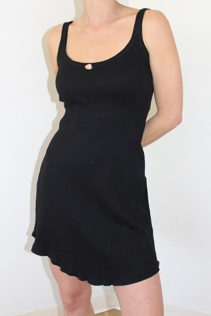 Fun 90s Onyx Tank Dress