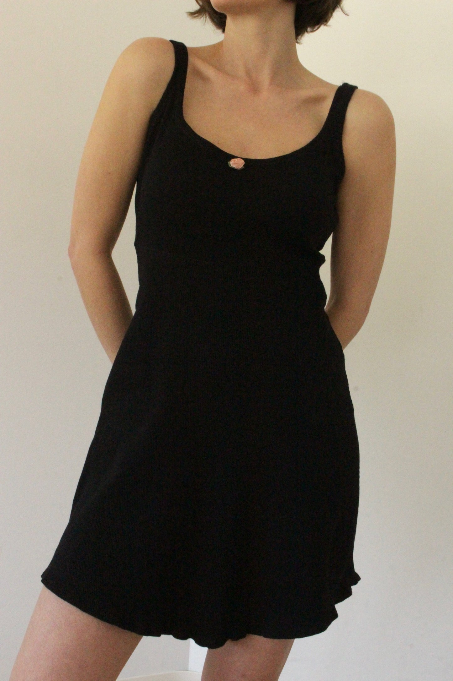 Fun 90s Onyx Tank Dress