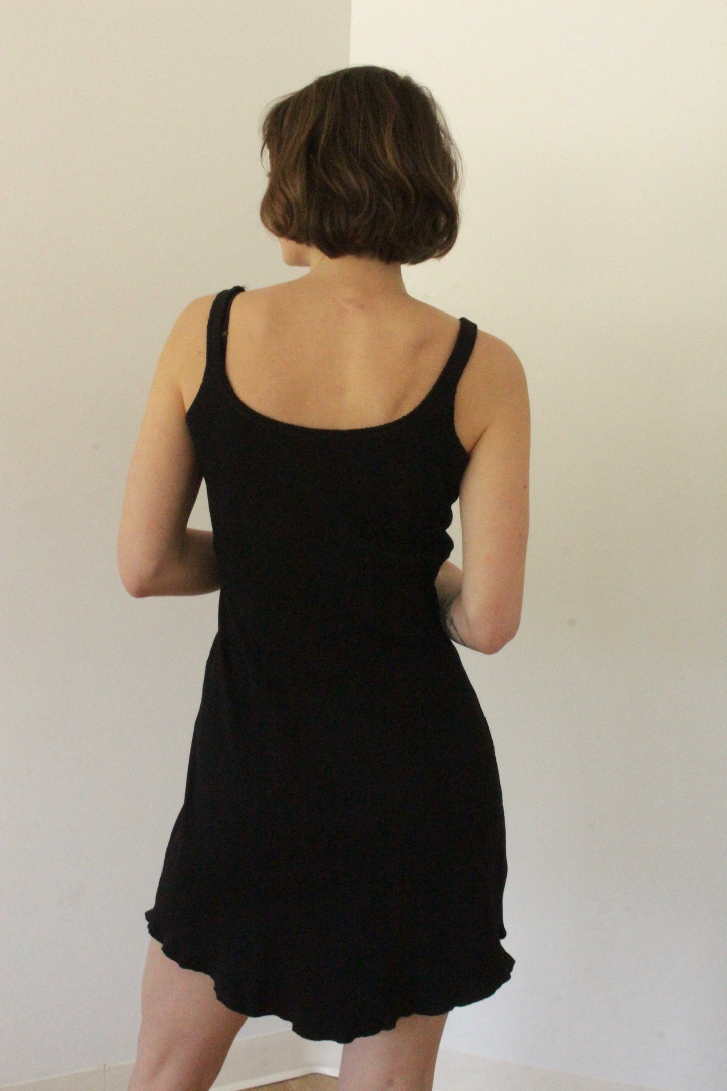 Fun 90s Onyx Tank Dress