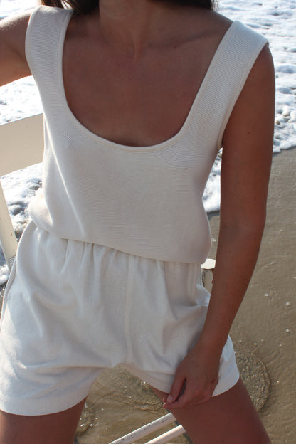 Sally Cotton Seed Stitch Top