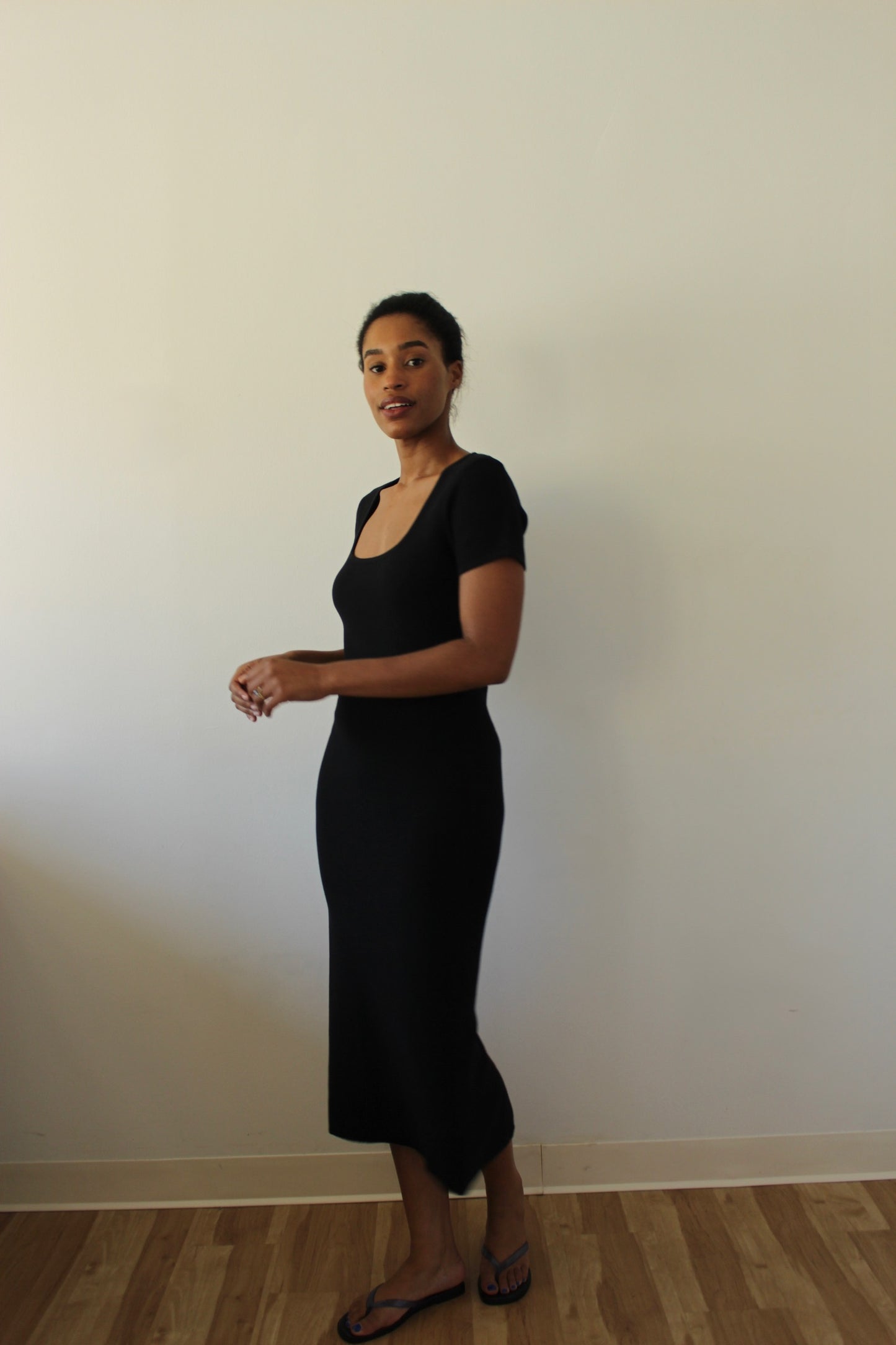 Lu Cotton Seed Stitch Dress