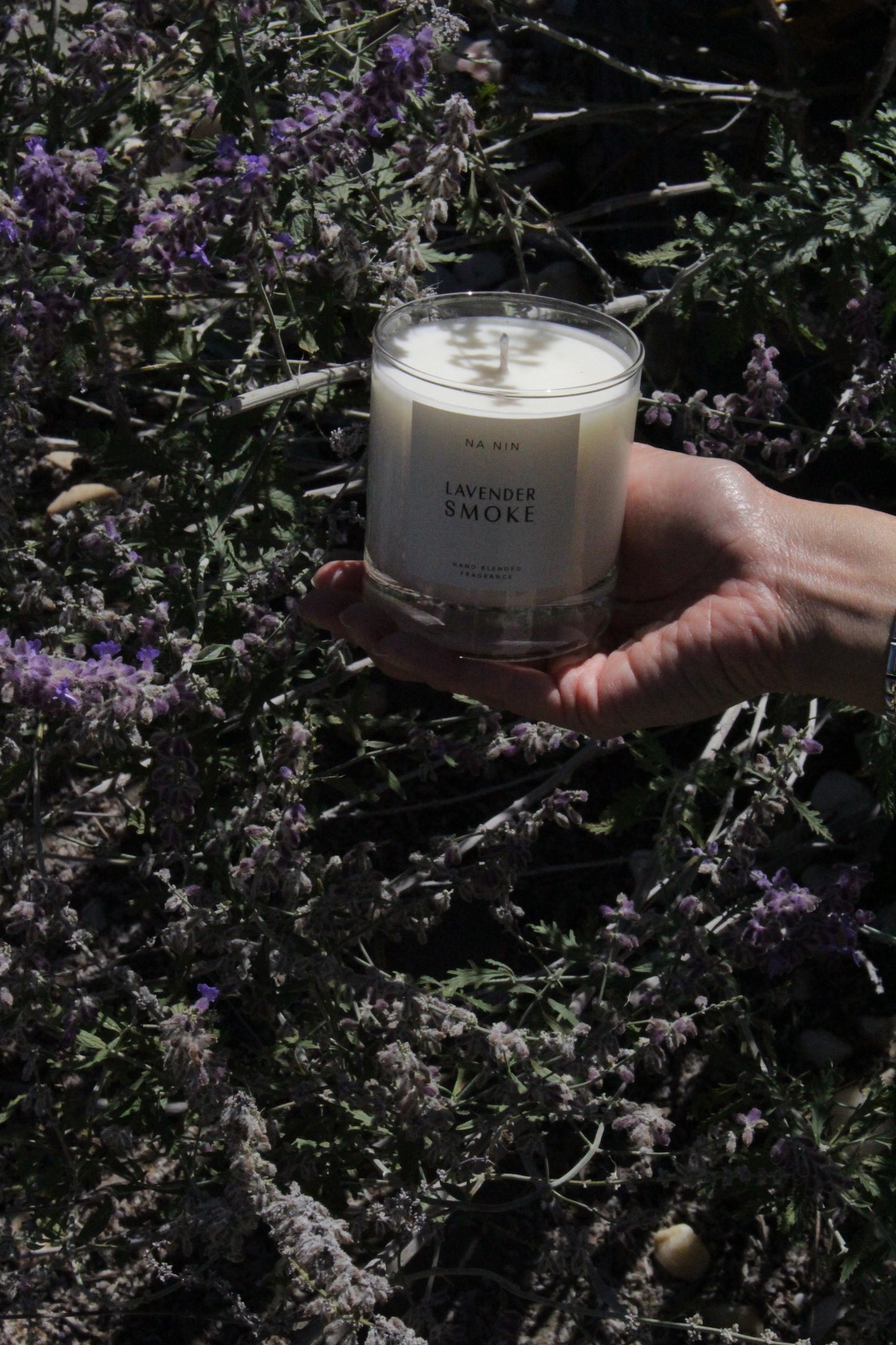 Lavender Smoke Candle / Available in 5oz & 8oz