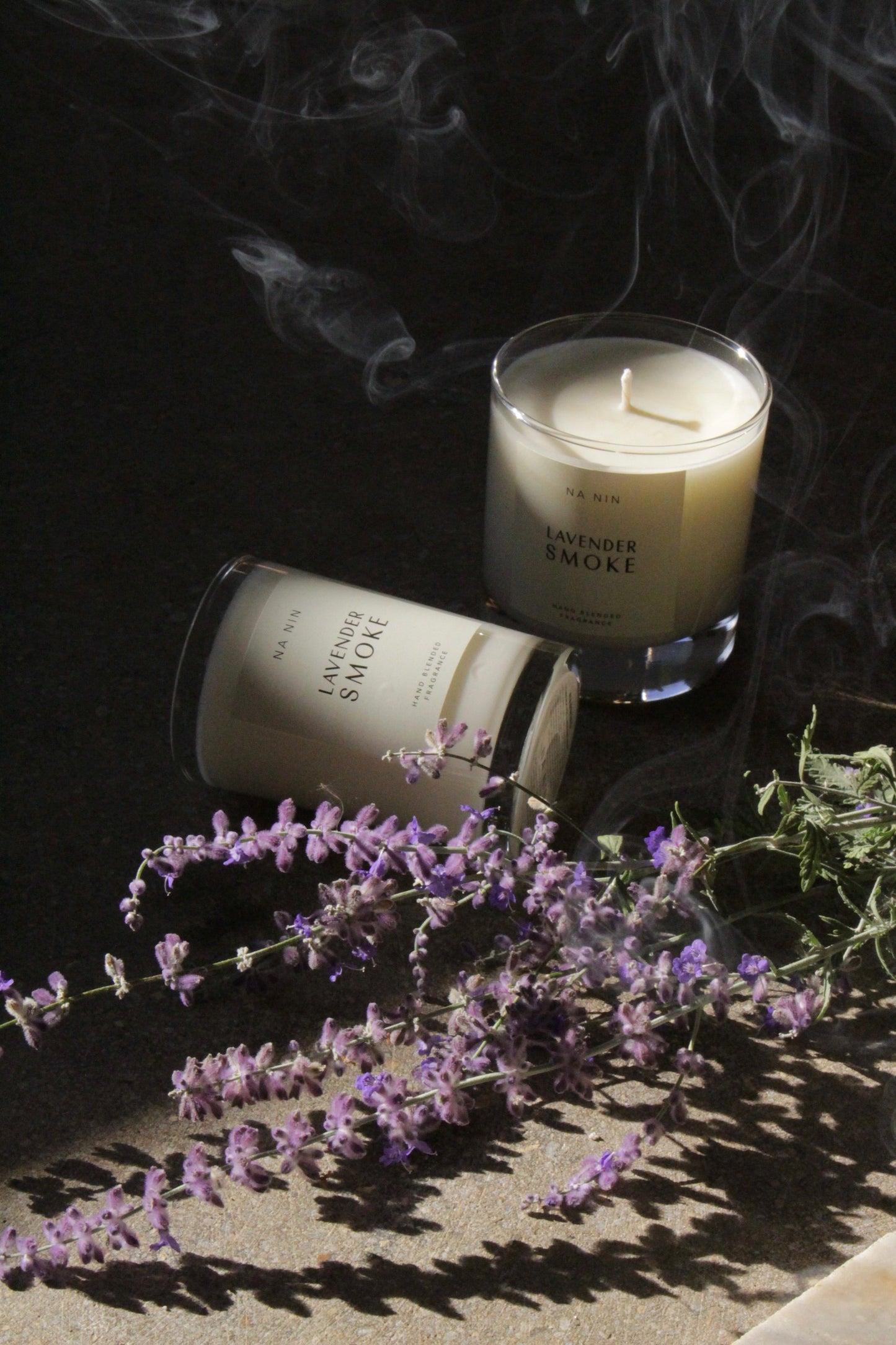 Lavender Smoke Candle / Available in 5oz & 8oz
