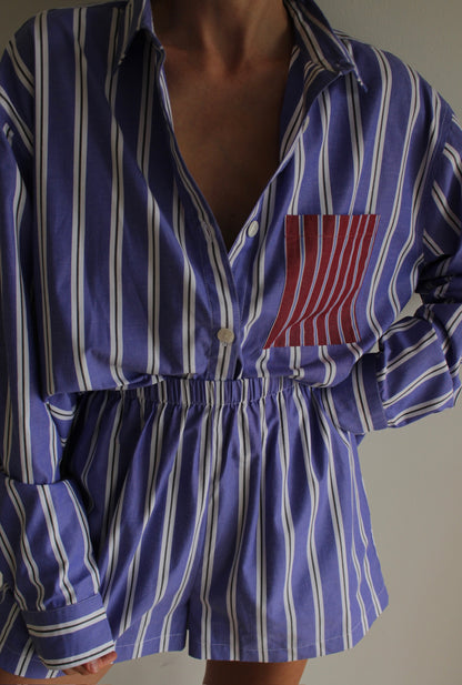 Arlo Paper Cotton Button Up