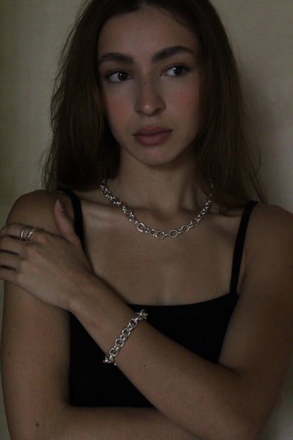 Bessie Sterling Silver Necklace