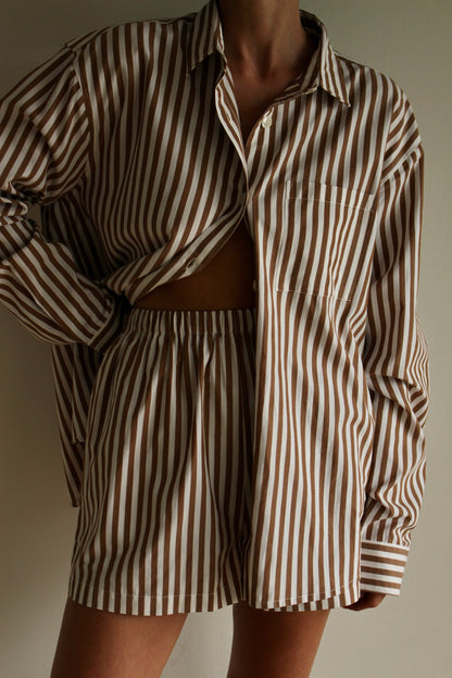 Arlo Paper Cotton Button Up