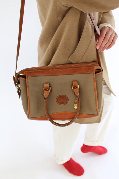 Vintage Dooney & Bourke Pebbled Leather Bag