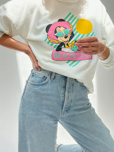 Vintage Minnie Mouse Beach Club Sweatshirt