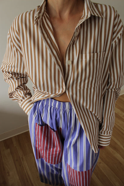 Arlo Paper Cotton Button Up