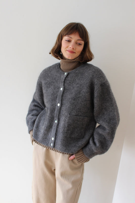 Amélie Alpaca Cardigan