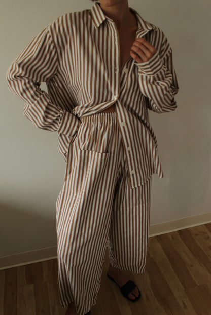 Arlo Paper Cotton Button Up