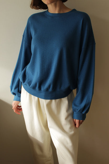 Pointelle Core Sweatshirt