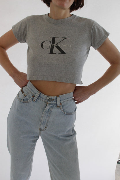 Favorite 90s Calvin Klein Cropped T-Shirt