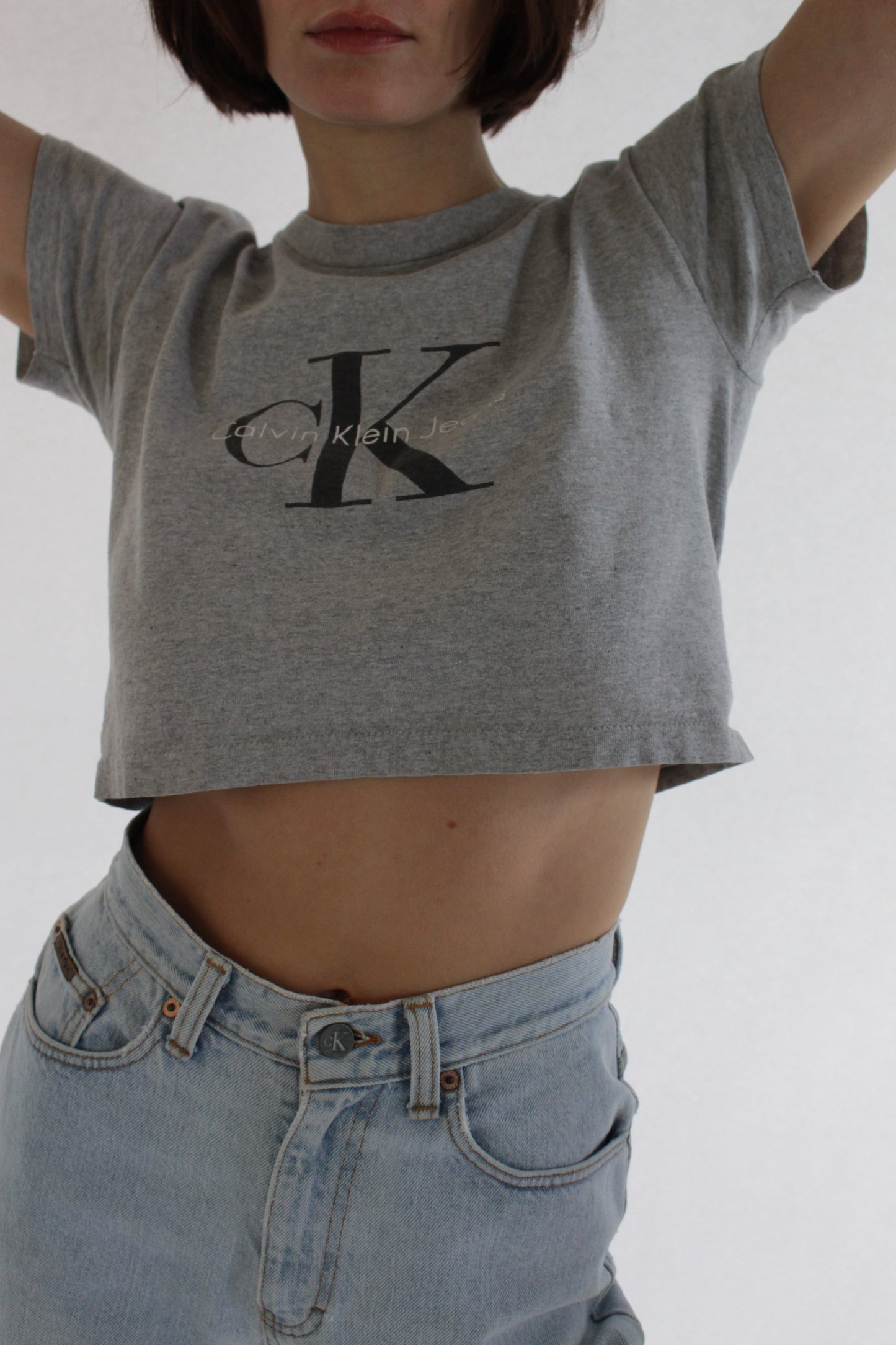 Favorite 90s Calvin Klein Cropped T-Shirt