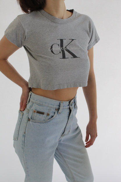 Favorite 90s Calvin Klein Cropped T-Shirt